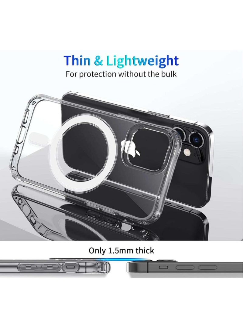 Iphone 15 Pro Max Clear Case Magsafe Compatible Shockproof - Image 4