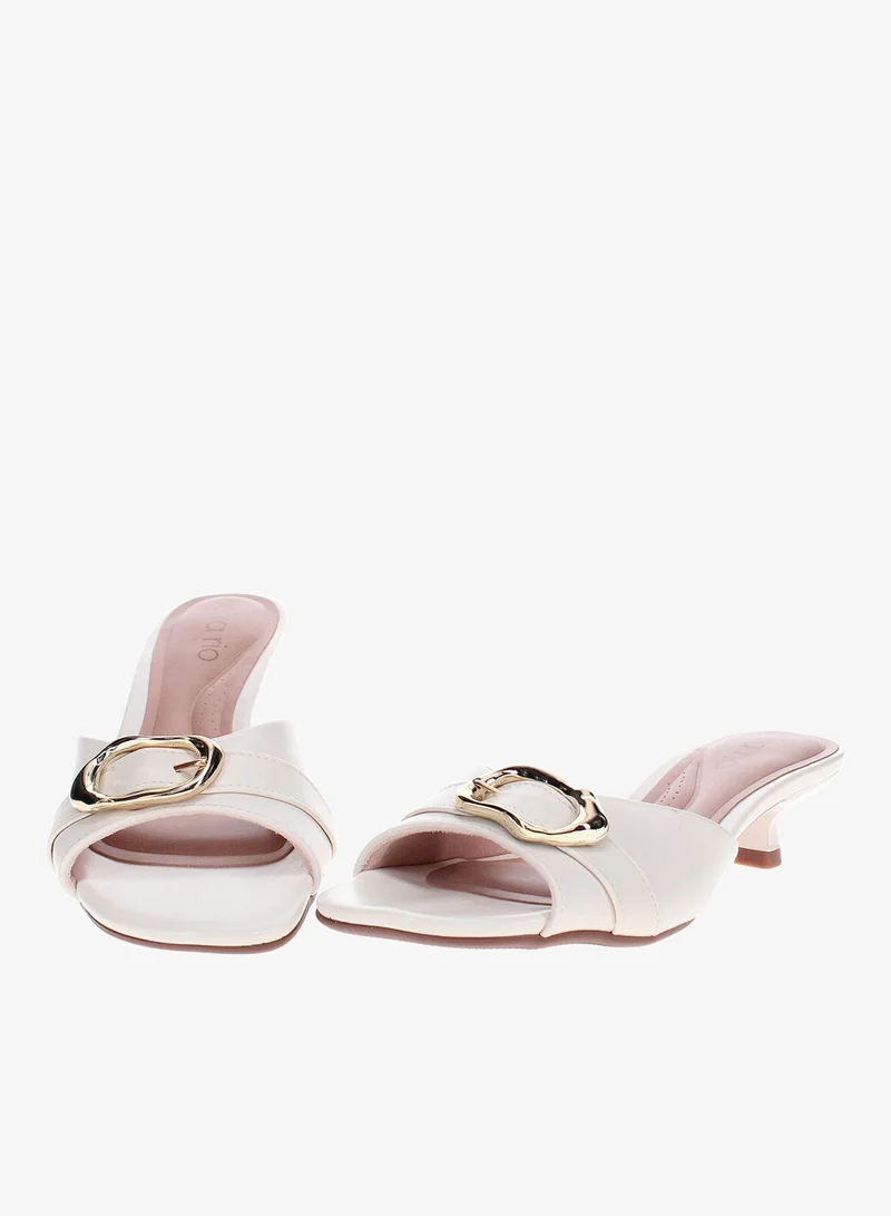 Beira Rio Off White Beira Rio Women’s Flat Summer Footwear – Lightweight Slip-On Comfort with Stylish Casual Design for Women | Best Price UAE