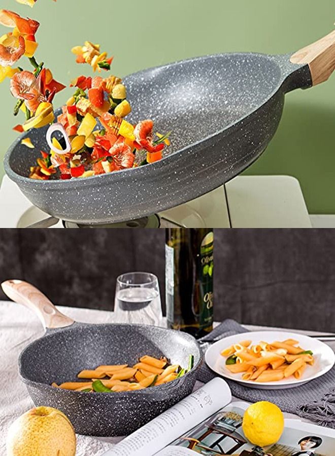 JEETEE Pots and Pans Set Nonstick Healthy kitchen Cookware - Image 2