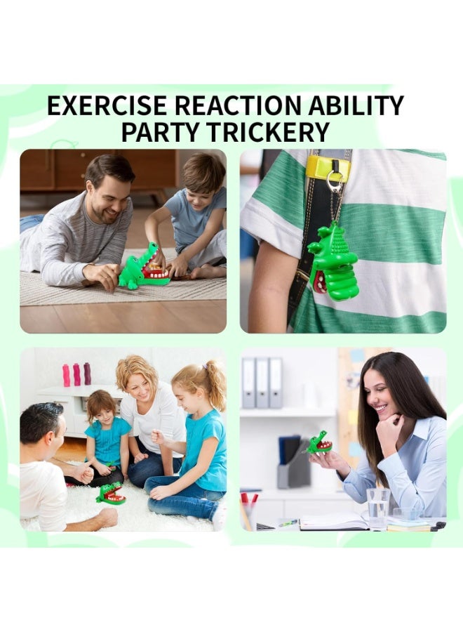 ARGT Crocodile Dentist Bite Finger Game - Fun Family Board Game for Kids Ages 4+ - Suspenseful Party Game Toy - Travel Friendly - Eid Birthday Gift - Image 4