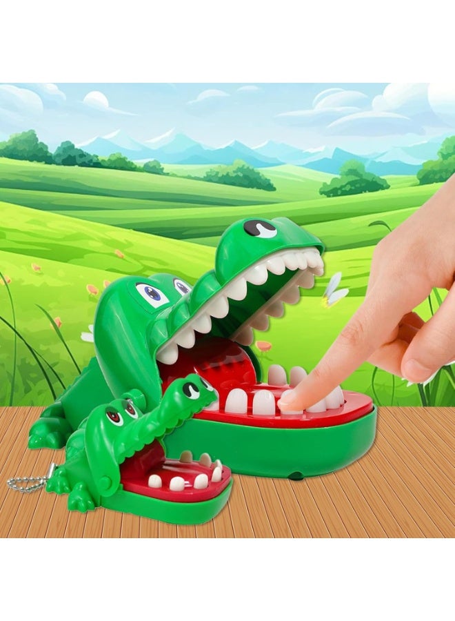 ARGT Crocodile Dentist Bite Finger Game - Fun Family Board Game for Kids Ages 4+ - Suspenseful Party Game Toy - Travel Friendly - Eid Birthday Gift - Image 2