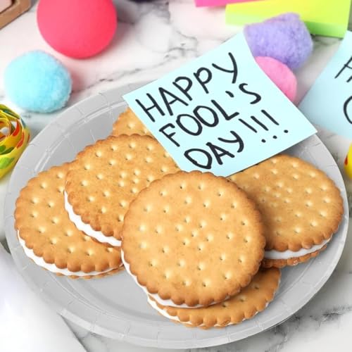 Unique Party Silver Solid Round Paper Dessert Plates (17cm) 20 Count - Vibrant Paper Plates for Parties and Events, Perfect for Appetizers, Snacks, and Desserts - Image 4