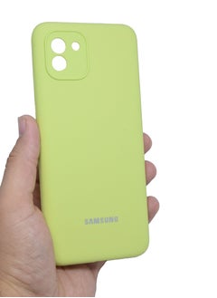 Galaxy Design Silicone Protective Cover for Samsung Galaxy A03 Slim Stylish Case with Inside Microfiber Lining  - Image 3