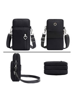 Generic Crossbody Wallet Phone Bag for Women Nylon Small Crossbody Shoulder Bag Arm Bag  - Image 5