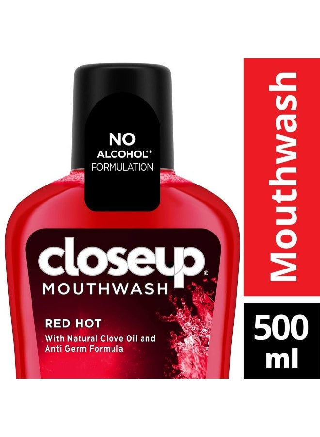 Closeup Mouthwash Red Hot 500ml - Image 2