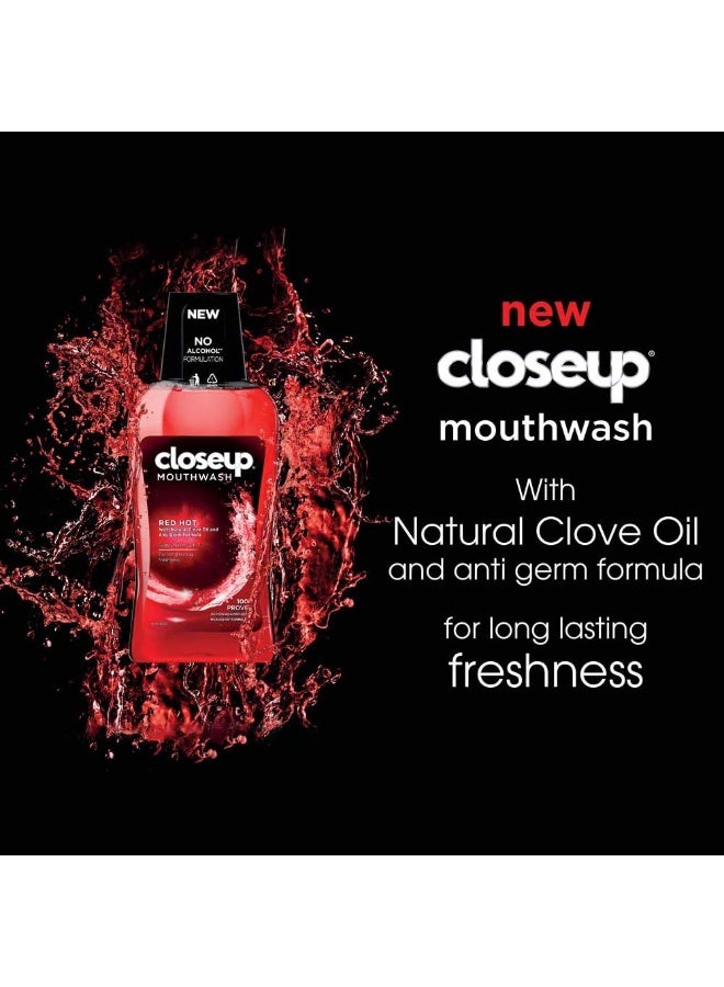 Closeup Mouthwash Red Hot 500ml - Image 4