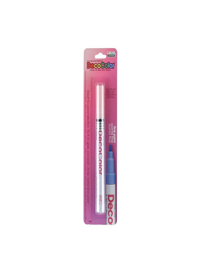 Marvy Uchida Uchida 200-C-76 Marvy Deco Color Fine Point Paint Marker, Blush Pink - Image 1