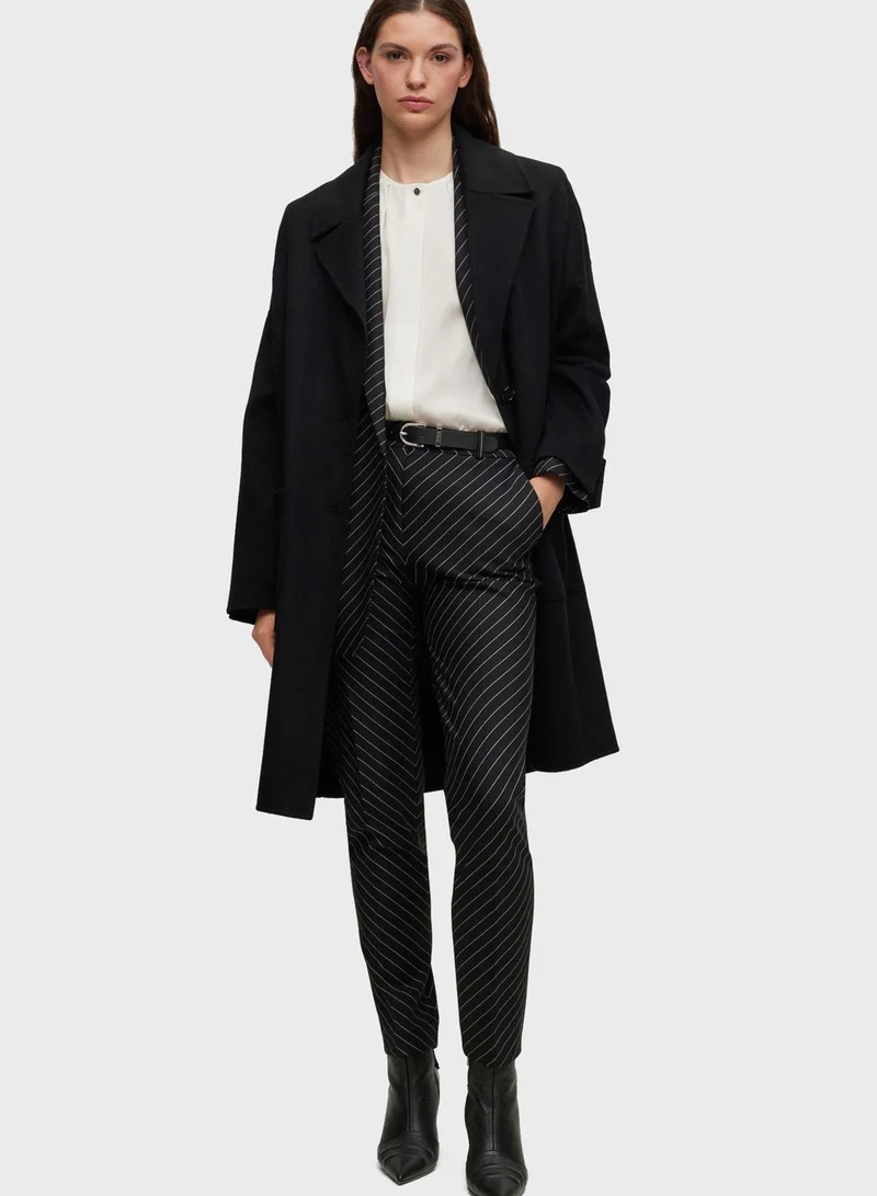 BOSS Tie Detail Top
