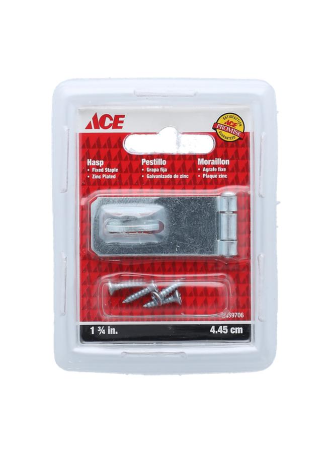 ACE Fixed Staple Hasp Chrome 1.75inch 5459706