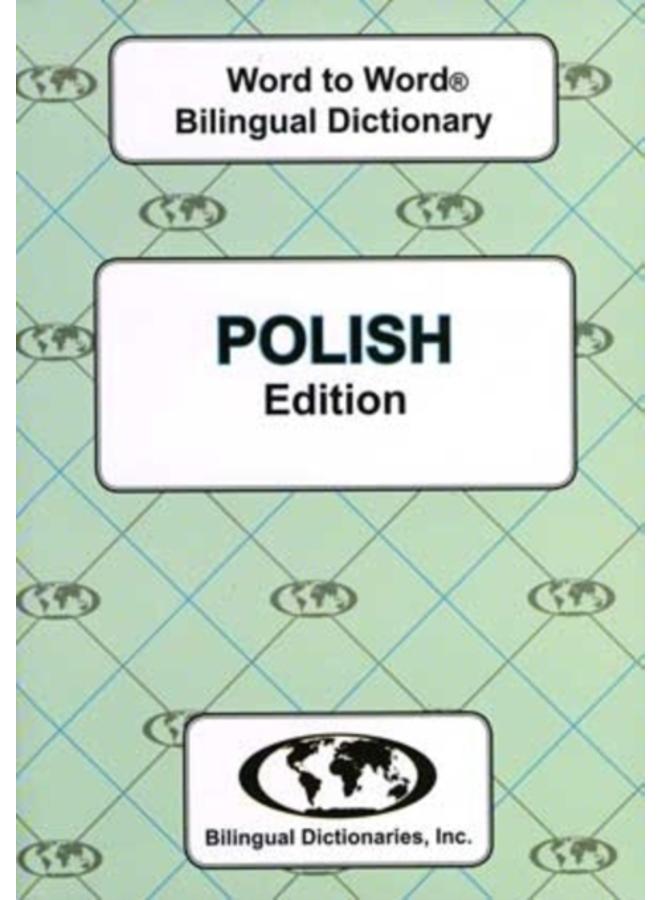 English-Polish & Polish-English Word-to-Word Dictionary
