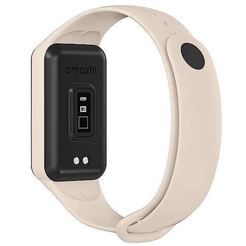 Tobfit Waterproof Replacement Watch Bands Straps For Amazfit Band 7 / Amazfit Band 7 Strap/Band/Bracelet/Belt, Machine Not Included (Milk Tea) - Image 3