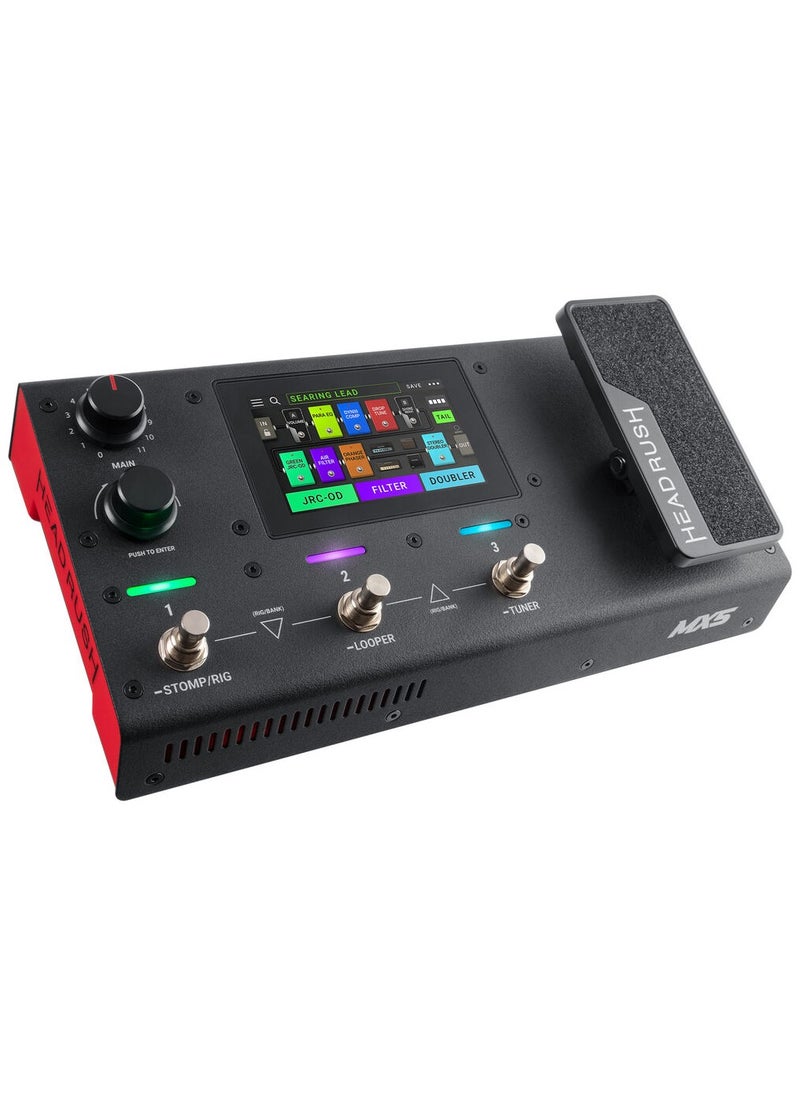 null - HeadRush MX5 - Guitar Amp and Multi Effect Modelling Processor with Touch Screen, Expression Pedal, Looper, Audio Interface - Image 1