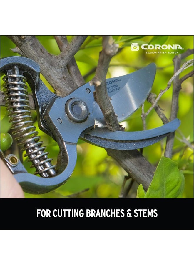 Corona BP 3180D Forged Classic Bypass Pruner with 1 Inch Cutting Capacity, 1", Red - Image 5
