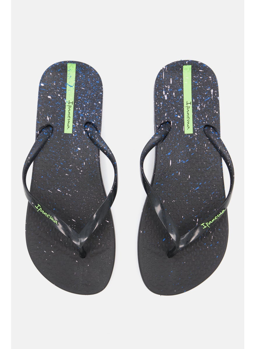 Ipanema Women Slip On Printed Slippers, Black  - Image 4