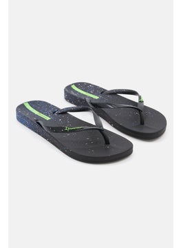 Ipanema Women Slip On Printed Slippers, Black  - Image 1