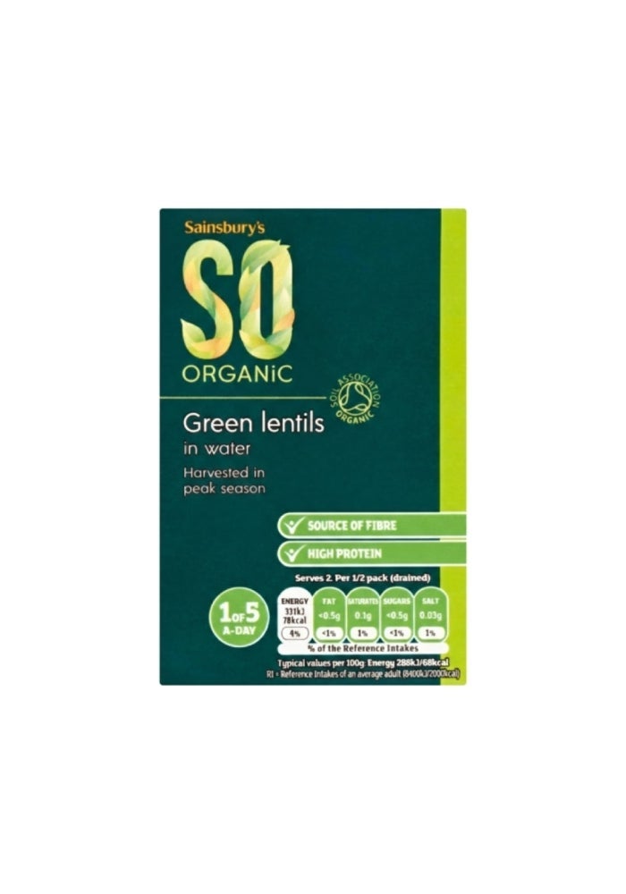 Green Lentils, 380g, Italy