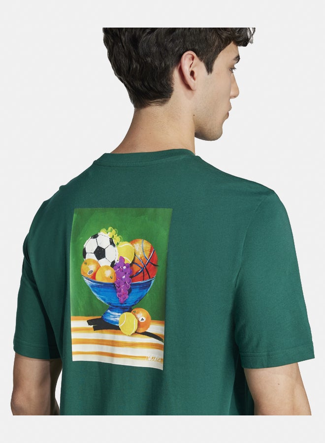 Adidas Lounge Still Life Bowl Graphic Tee  - Image 3