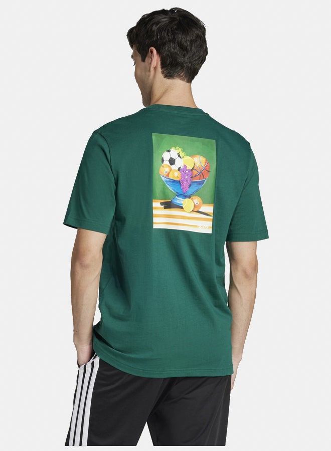 Adidas Lounge Still Life Bowl Graphic Tee  - Image 4