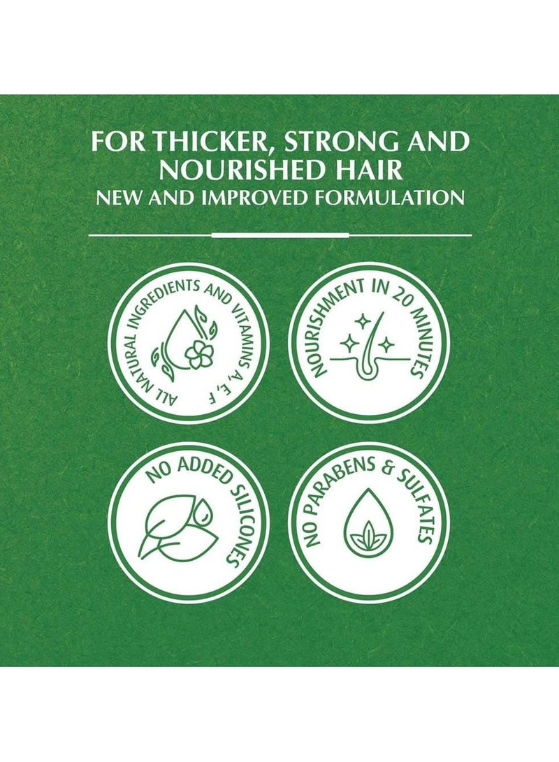 VATIKA Hair Oil With Castor Extract Enhances Hair Density 200 ml - Image 5