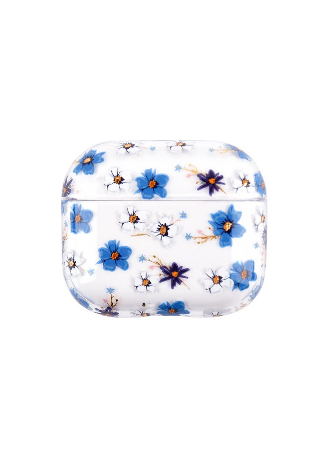 Generic - Fresh Airpods 3 Earphone Case 3 Generation Protective Shell For Water Sticker PC For Apple 3 Generation Earphone Case-Color:F07 【PC Bronzing]-Applicable Model:airpods 1/2 Generation - Image 1
