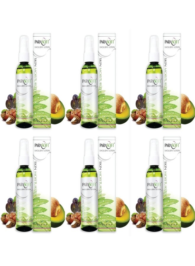 Parasoft Body & Face Moisturizing Emollient Lotion with Goodness of Aloe vera For Ultra Nourishing, Soothing & Hydrating Skin For Men & Women- 100ml(Pack of 6) - Image 1