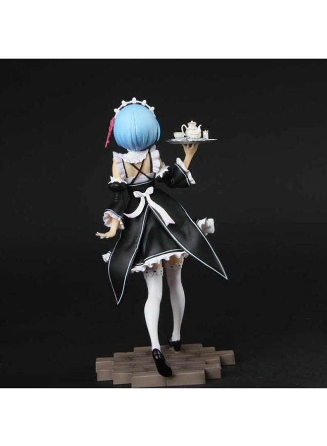 QiaoKai Starting Life In Another World Rem Maid Tray Meteor Hammer Action Figure 17centimeter - Image 2