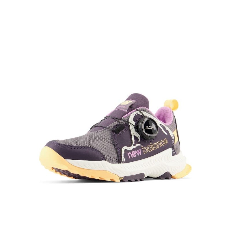 New Balance Girls DynaSoft Trail Magic V1 Boa Running Shoe, Zinc/Interstellar/Solar Flare, 10.5 Little Kid - Image 2