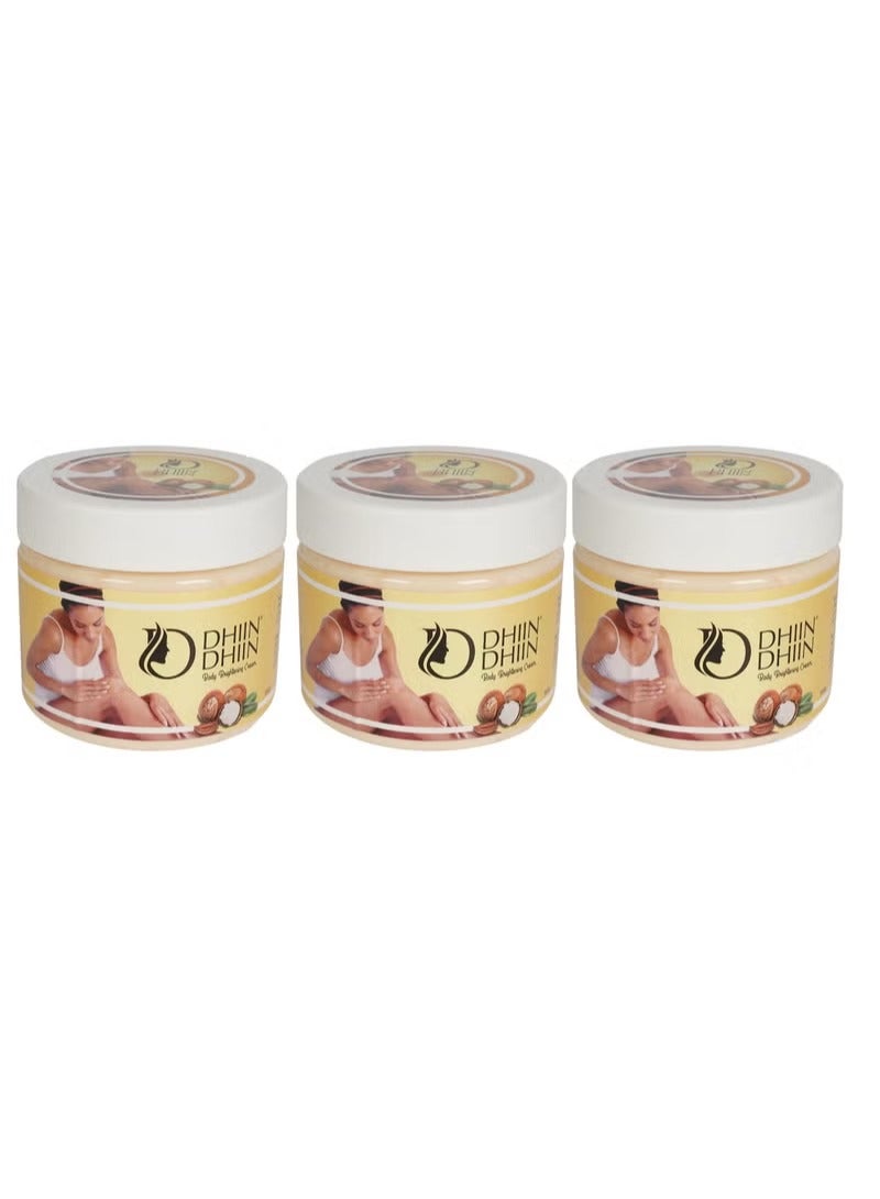 DHIN DHIN Body Brightening Cream With Avocado 360gm (Pack of 3) - Image 1