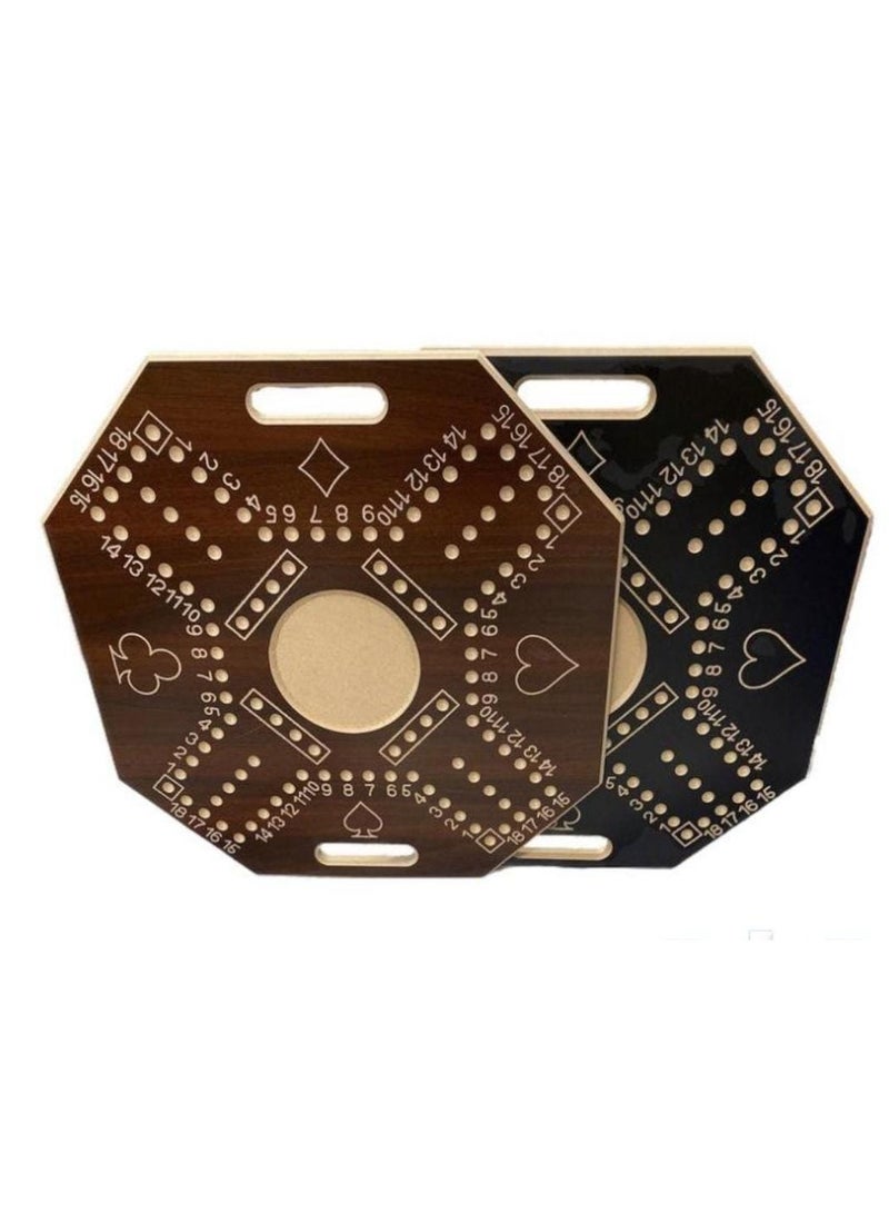 Jackaroo Durable And Sturdy Royal Jackaroo Board And Card Game Set With 16 Marbles 45X45cm - Image 2