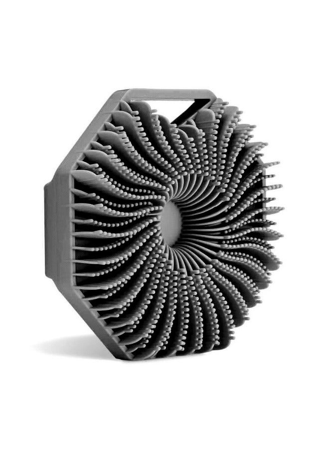 Antimicrobial Silicone Bath Body Brush Exfoliating Body Scrubber for Sensitive Skin Eco Friendly Shower Scrubber for Body Silicone Body Brush for Showering - Image 1