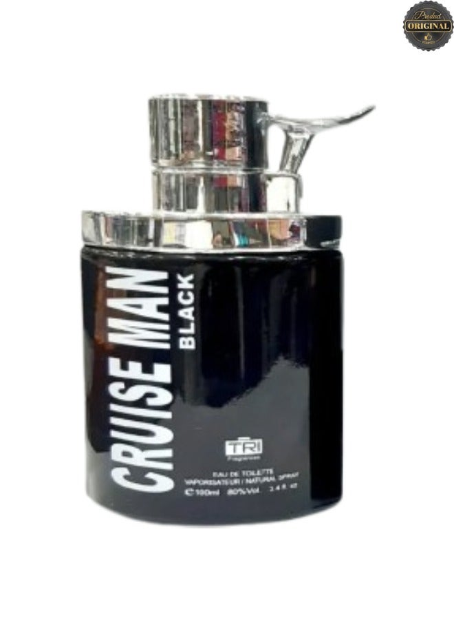 TRI Cruise Man Black Perfume 100ML - Image 2