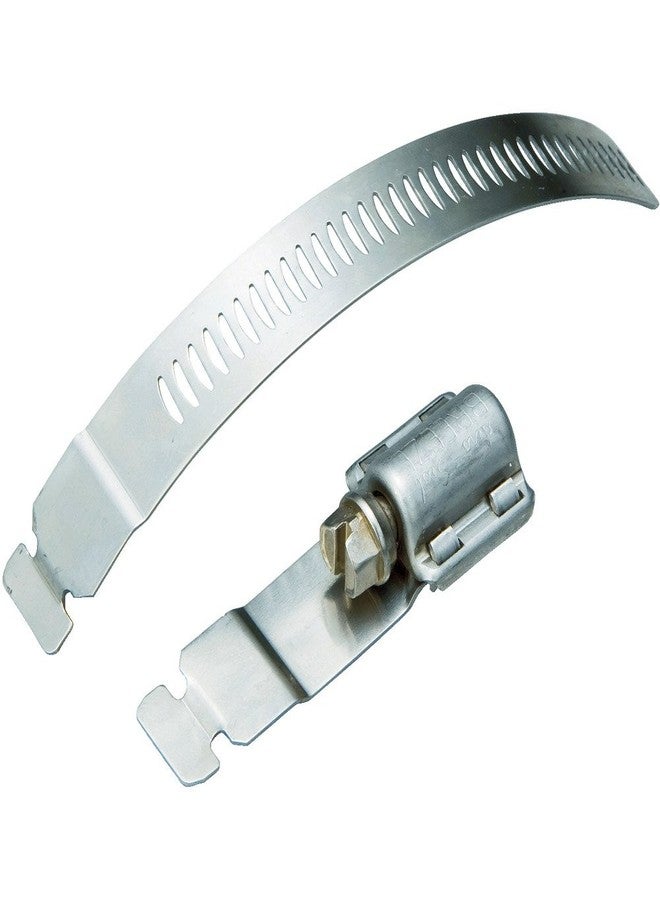 Trusco Breeze-4004 Make-A-Clamp Stainless Steel Hose Clamp System, 1 Kit Contains: 10 Adjustable Fasteners (Pack of 1) - Image 1