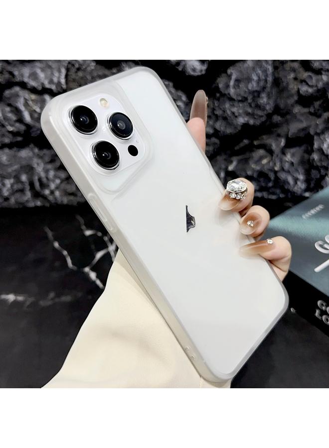 Zaboon For iPhone 14 Pro Max Blade Electroplating Frosted TPU Phone Case(Transparent)