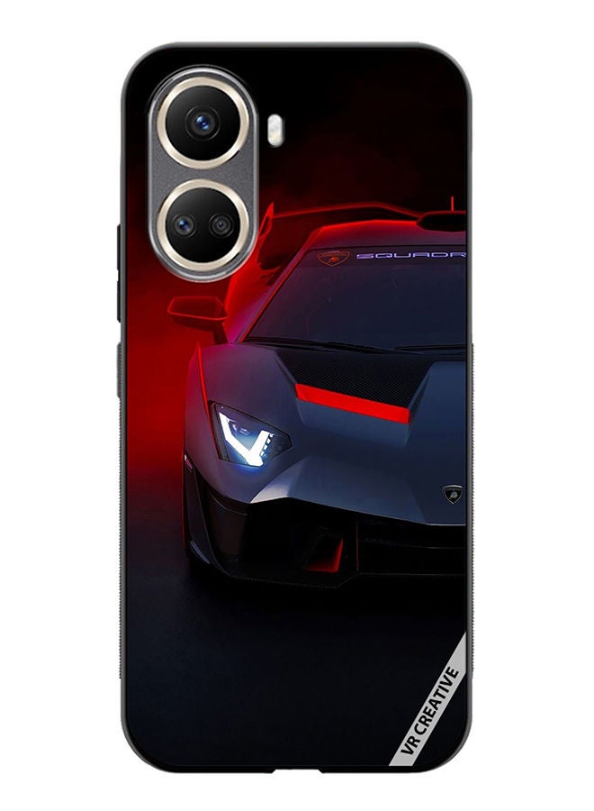 VR CREATIVE Protective Case Cover For Huawei Nova 10 SE Lamborghini Sc18 Design Multicolour - Image 1