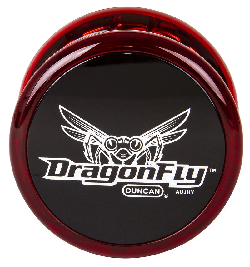 Duncan Dragonfly YoYo Red with Black Cap - Image 2