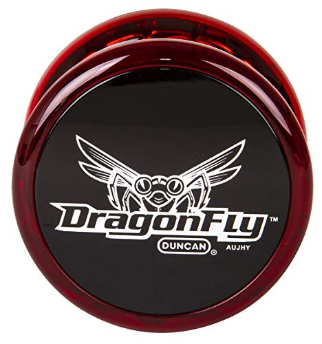 Duncan Dragonfly YoYo Red with Black Cap - Image 1