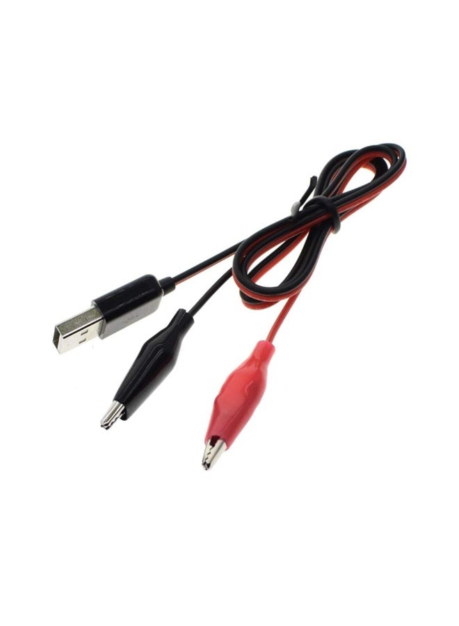 USB Connector To Alligator Clips Clamp Testing Cable  - Image 2