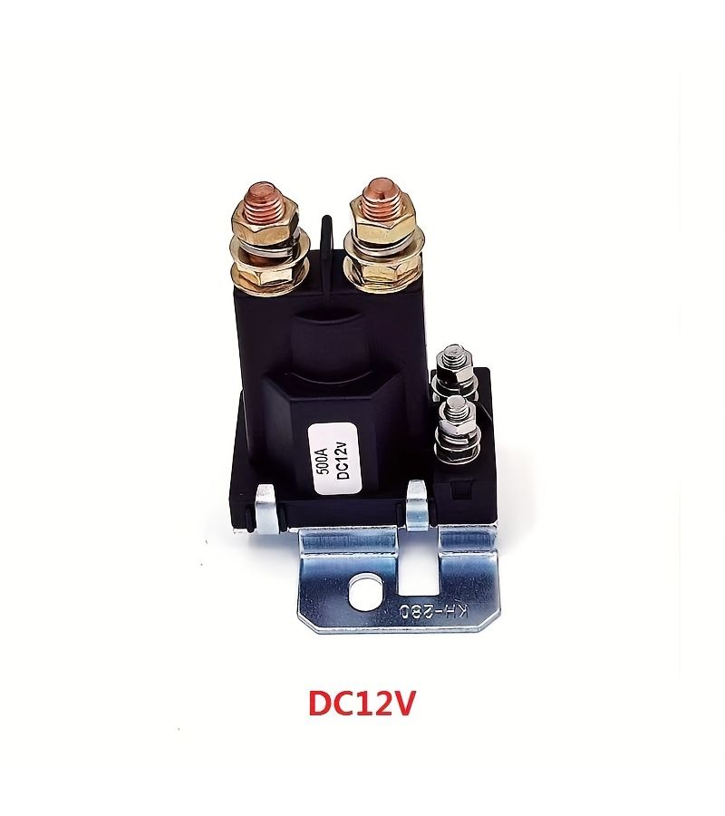 12V 24V 500A Car Starter Relay Relay With Copper Coil Silvery Alloy Contacts - Image 3