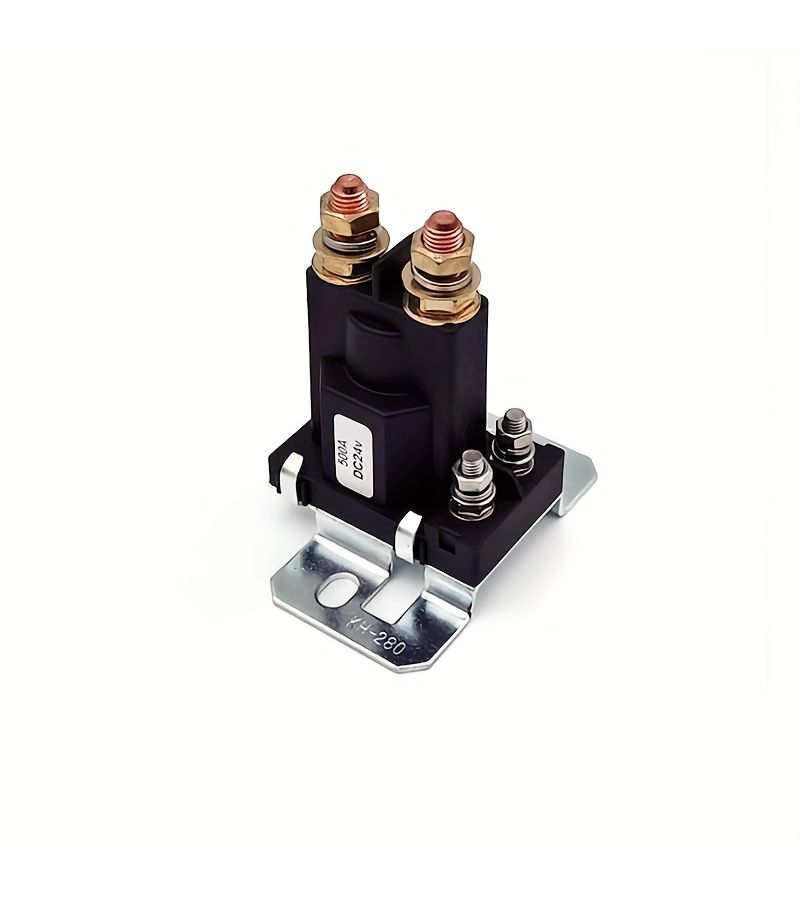 12V 24V 500A Car Starter Relay Relay With Copper Coil Silvery Alloy Contacts - Image 1