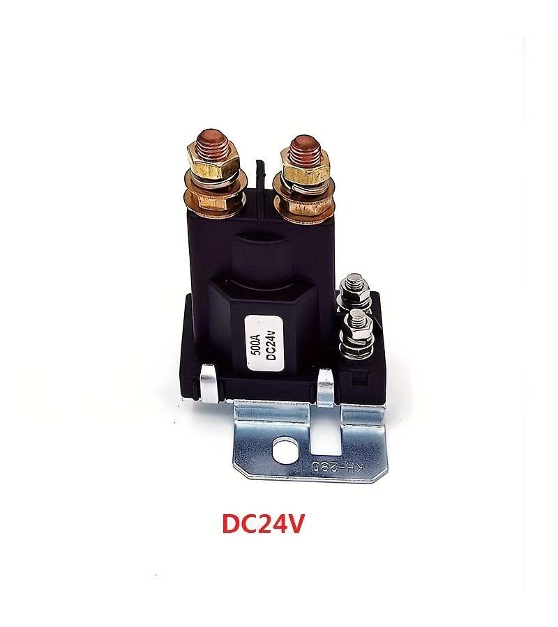12V 24V 500A Car Starter Relay Relay With Copper Coil Silvery Alloy Contacts - Image 2