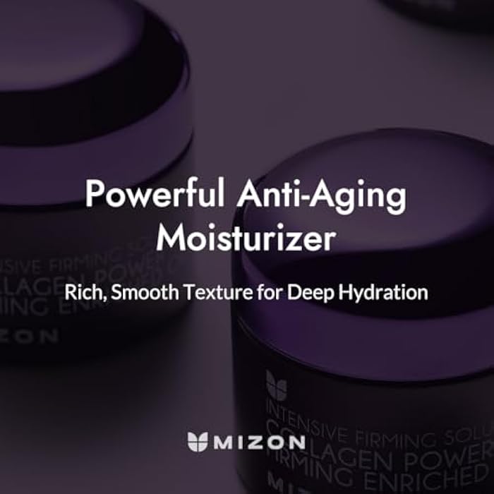 MIZON Collagen Line. Collagen Power Firming Enriched Cream, Korean skincare, wrinkle care, firm skin, anti aging (1.69 FL oz) - Image 2