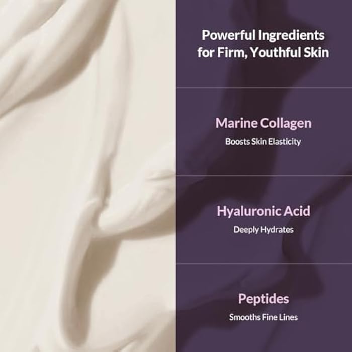 MIZON Collagen Line. Collagen Power Firming Enriched Cream, Korean skincare, wrinkle care, firm skin, anti aging (1.69 FL oz) - Image 4