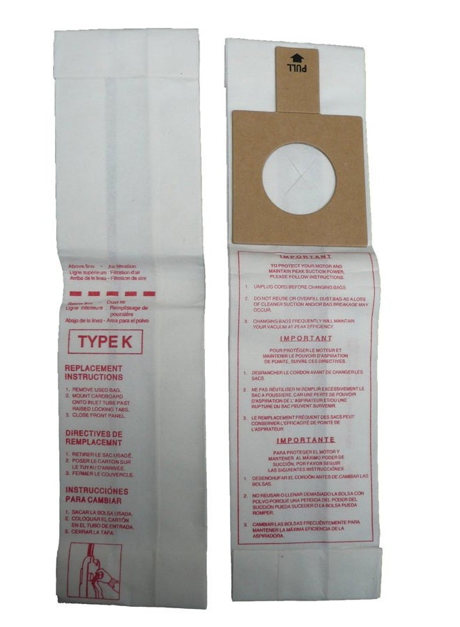 ENVIROCARE Replacement Vacuum Bags for Royal Dirt Devil Stick Vac Type K. 9 bags - Image 2