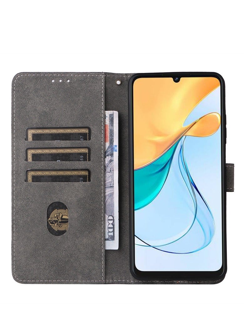 General Zte Blade V50 Vita  Case with [Credit Card Holder] [RFID Blocking],PU Leather Flip Protective Cover  - Image 5