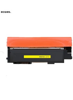 ECARES ECARES® 117A (W2072A) Compatible Toner Cartridge use for HP Color Laser 150nw 150a , for HP Color Laser MFP 179fnw MFP 179fwg 178nwg MFP 178nw Printers (YELLOW)  - Image 1