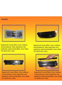 ECARES ECARES® 117A (W2072A) Compatible Toner Cartridge use for HP Color Laser 150nw 150a , for HP Color Laser MFP 179fnw MFP 179fwg 178nwg MFP 178nw Printers (YELLOW)  - Image 3