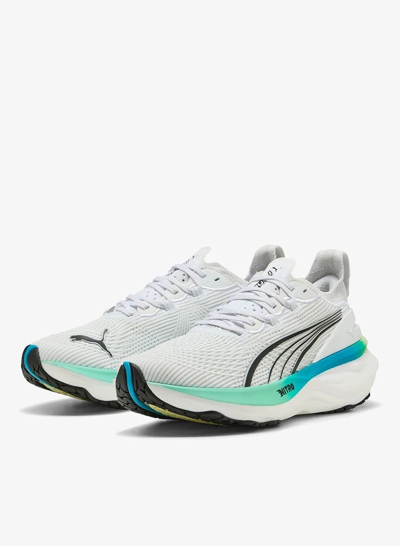 PUMA puma white-mint melt Foreverrun Nitro 2 Wn for Women | Best Price UAE