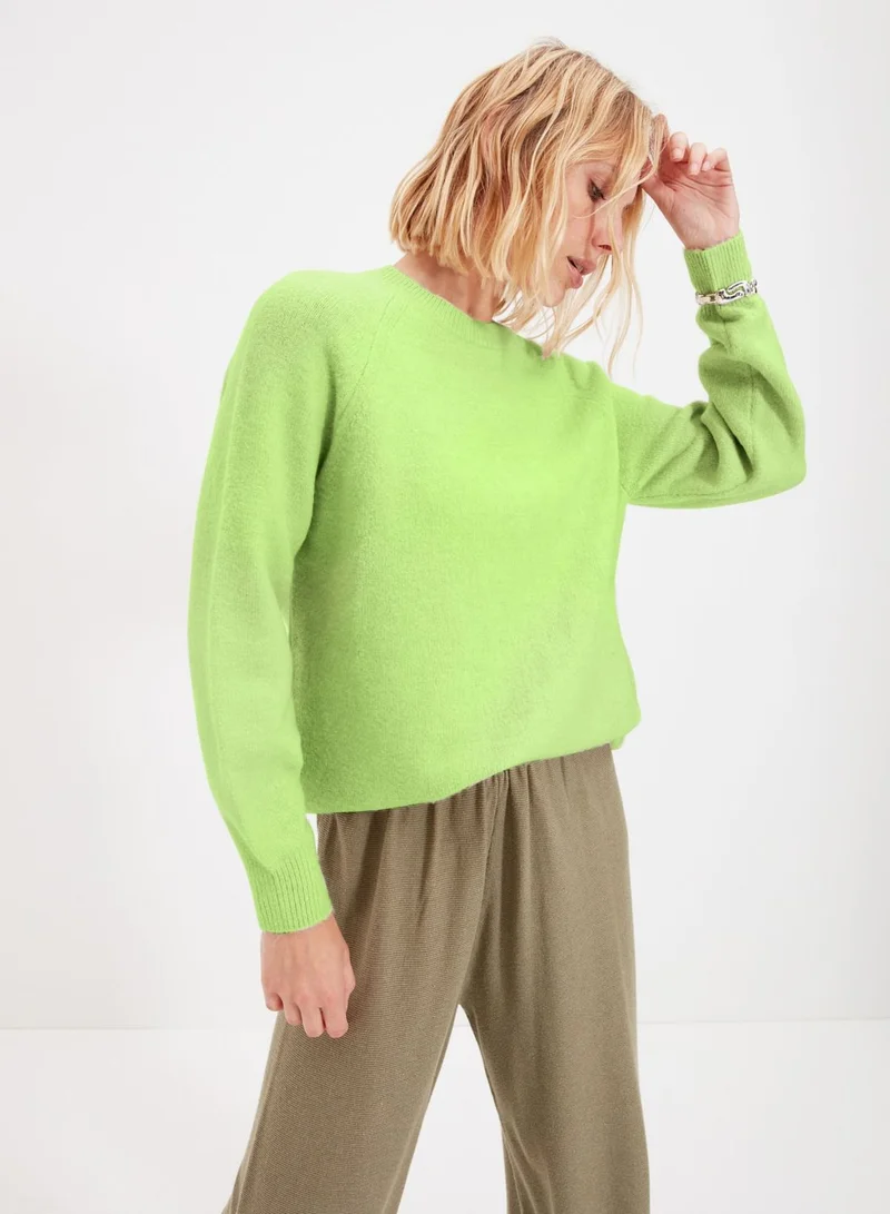trendyol Crew Neck Knitted Sweater