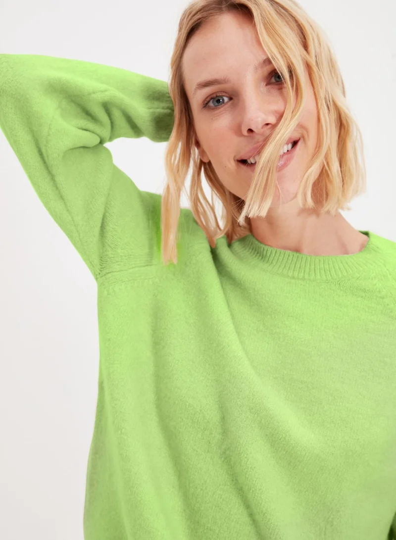 trendyol Crew Neck Knitted Sweater