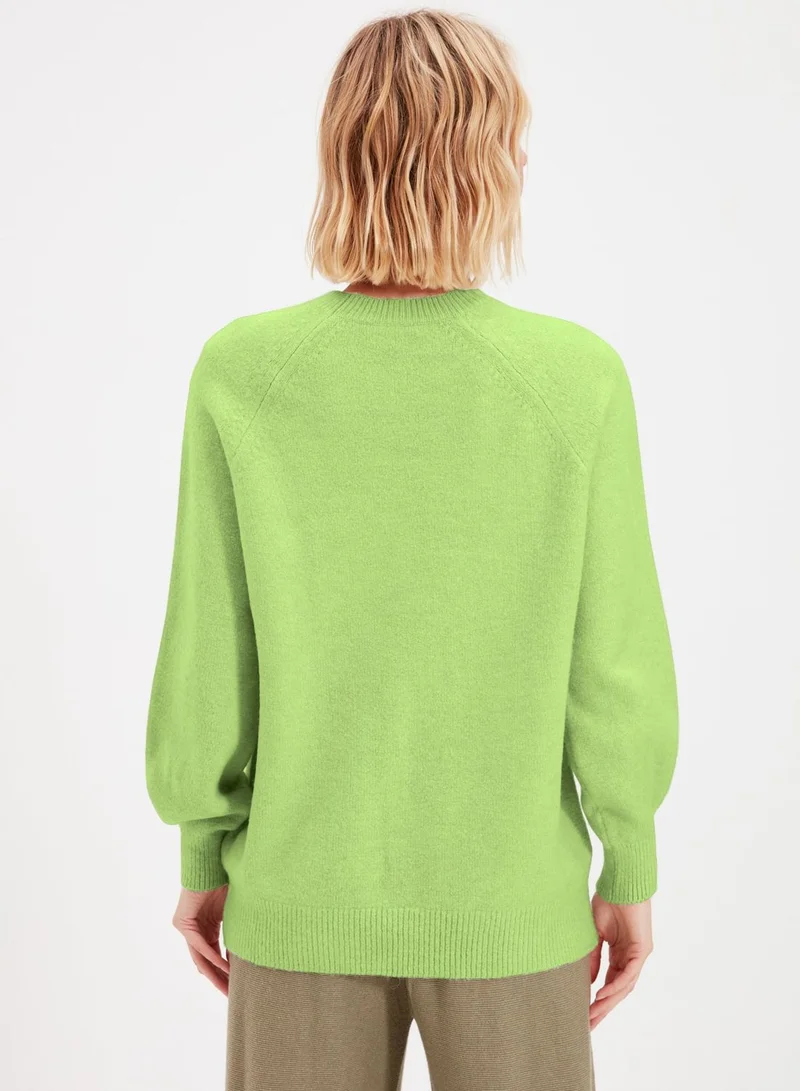 trendyol Crew Neck Knitted Sweater